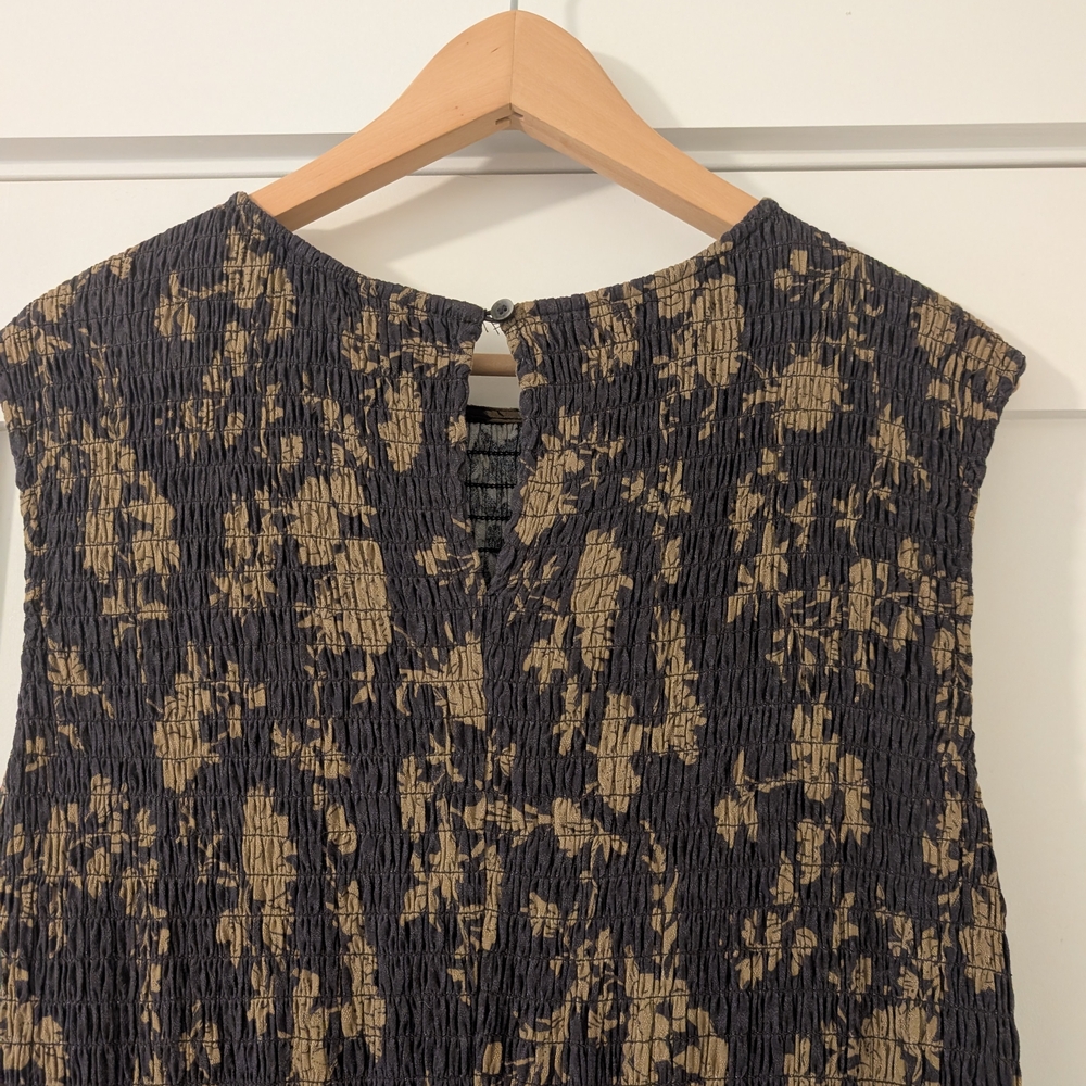 Treasure & Bond Floral Maxi Dress - Brown and Gold - Picture 4 of 8